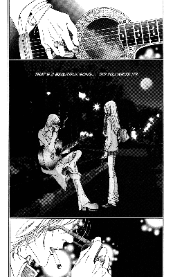 Interiores del manga Kagen no Tsuki