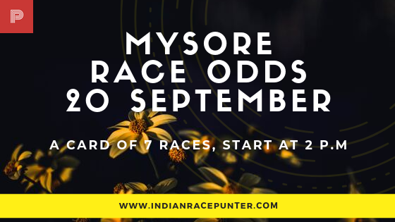 Mysore  Race Odds, free indian horse racing tips