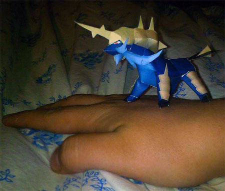 Mini Samurott Papercraft