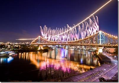 Riverfire Begins - Blue version