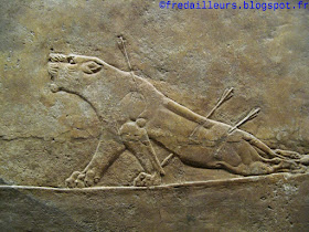 Londres British Museum La Lionne blessée