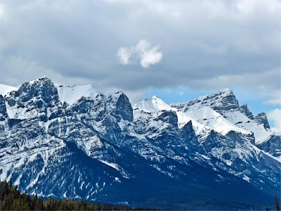 Berge bei Canmore