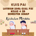 KUIS PAI KELAS 4 SEMESTER GENAP || KURIKULUM MERDEKA