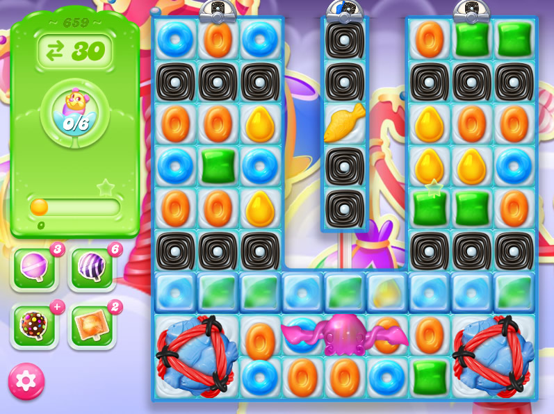 Candy Crush Jelly Saga level 659