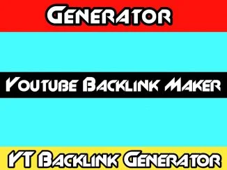 Youtube Backlink Generator | Youtube Backlink Maker