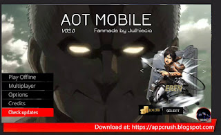 AOT Mobile Fangame Apk Mod by Julhiecio