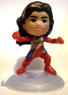 Front of Ms. Marvel Happy Meal Toy