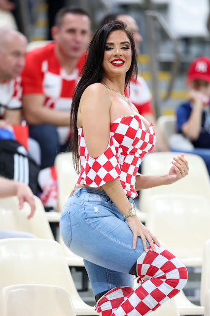 Ivana Knoll – Sexy Boobs at FIFA World Cup 2022 in Doha, Qatar