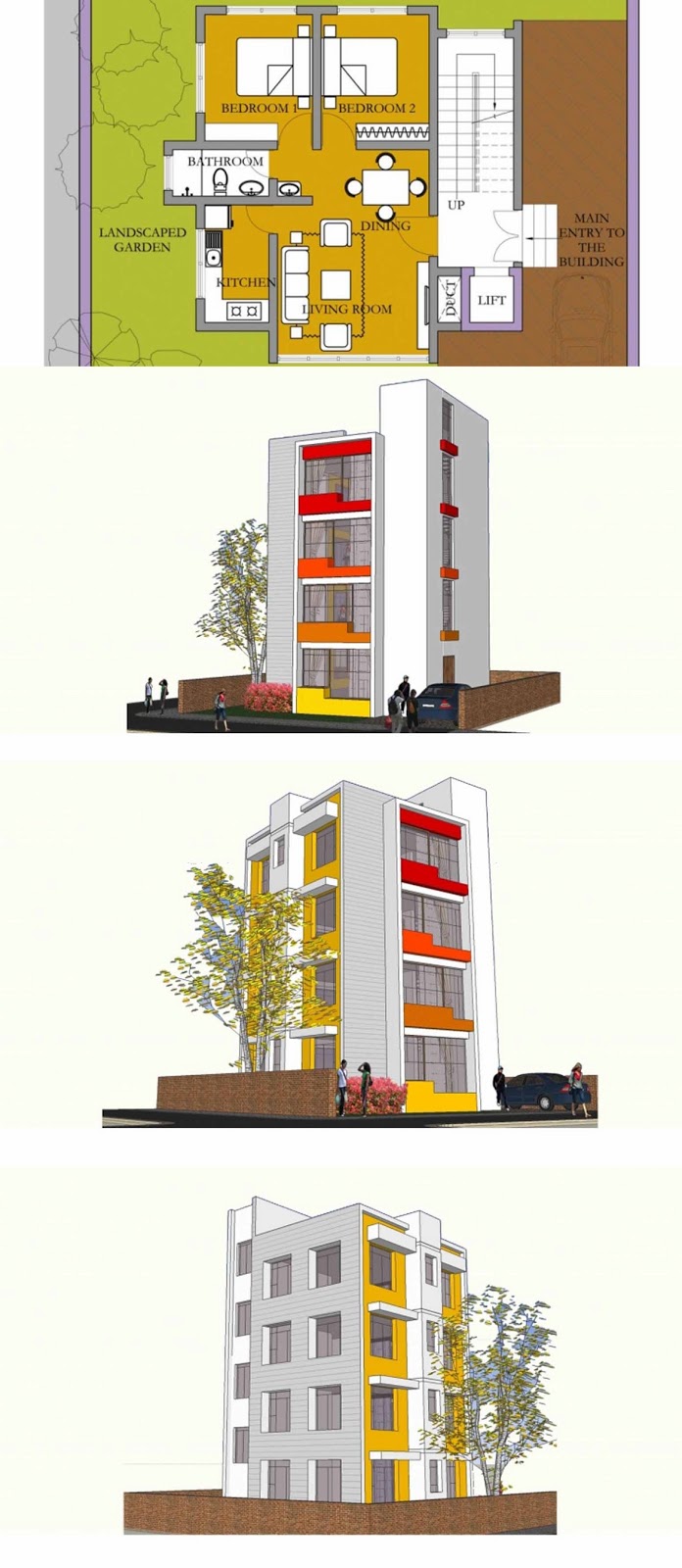 Apartment Plans Building