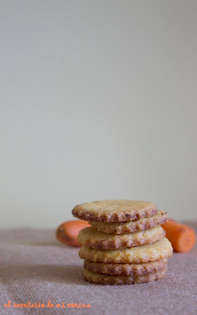 galletas de zanahoria