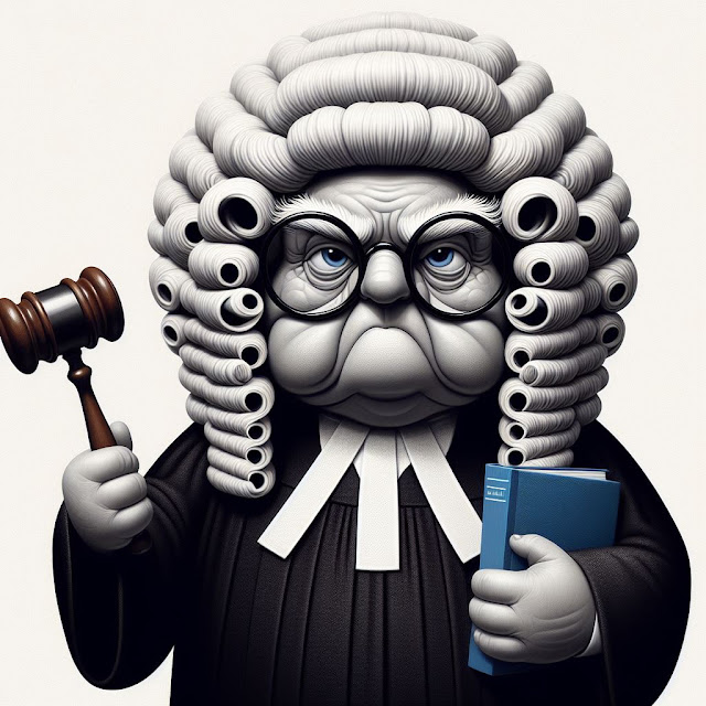 Claim Your Freebie: Midjourney Judge Character Illustration