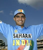 Indian Cricket Team player Ganguly got century in previous match pics