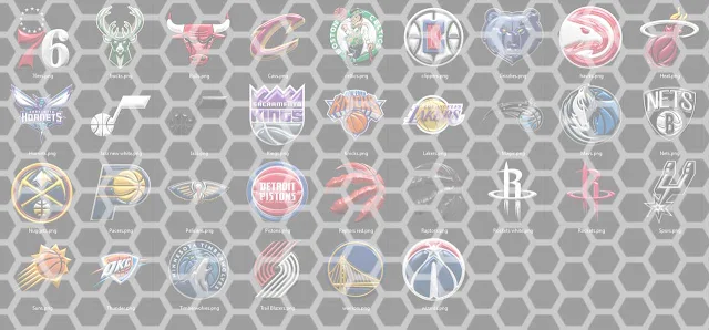 NBA 2K23 ESPN 3D NBA Team Logos