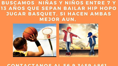 SANTIAGO DE CHILE: Se buscan NIÑAS, NIÑOS entre 7 y 13 años para COMERCIAL