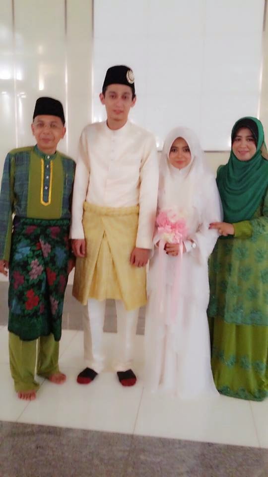 (6 Gambar) Majlis Pernikahan Anak Perempuan Dato' Ustazah 