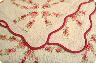 Red rose quilt