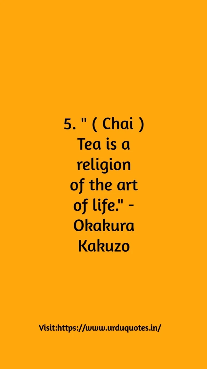 Famous Tea Quotes