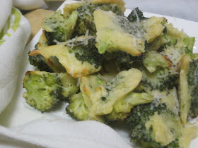 Healthy Batter "Fried" Broccoli