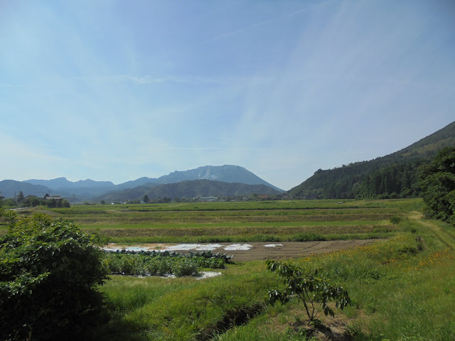 大山が美しい