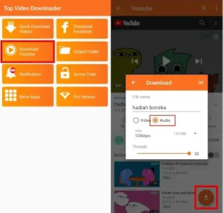 Download Video Youtube menjadi Audio dengan Aplikasi