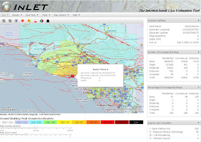 INLET Earthquake Simulator