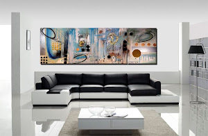 Abstract Painting "The Big Dream" by Dora Woodrum