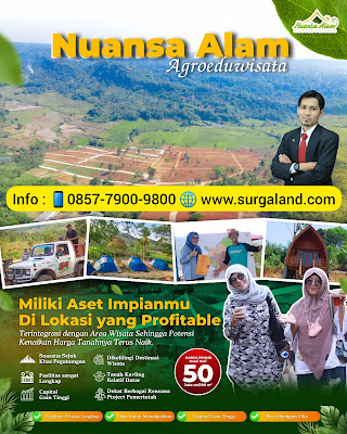 Promo Tanah Murah Bogor Nuansa Alam Agroeduwisata Desember 2023 - 085779009800