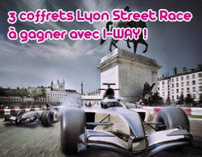 3 coffrets Lyon Street Race à gagner avec I-WAY