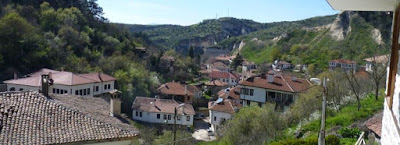 Vistas de Melnik desde la Casa de Kordopulova.