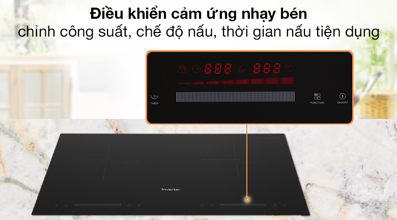 Bếp điện từ đôi Junger CEJ-201-II