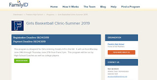 Franklin Girls Basketball Clinic - Jun 24-27