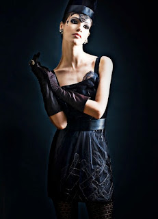 Model: Camille Collazo, designer: Gustavo Arango