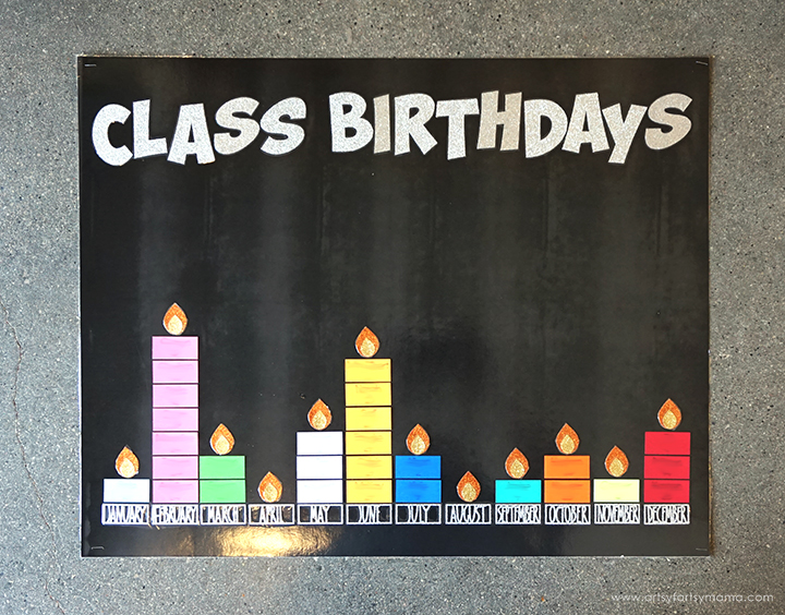 DIY Classroom Birthday Board