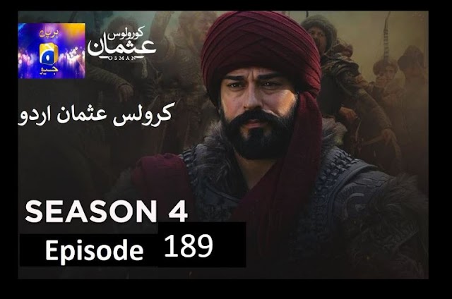 Kurulus Osman Season 04 Episode 189 Urdu Dubbed 