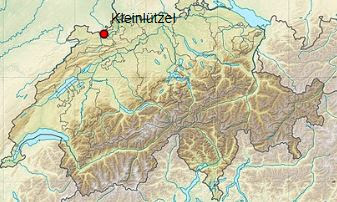 Situation géographique de Kleinlützel