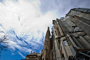 the sagrada familia barcelona (img )