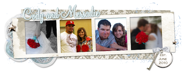 Cody and Mersadie Blog Design