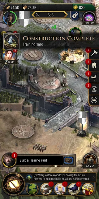 لعبة Game of Thrones Conquest | لعبة حروب الأساطير ومعارك التنين ألعاب إستراتيجية