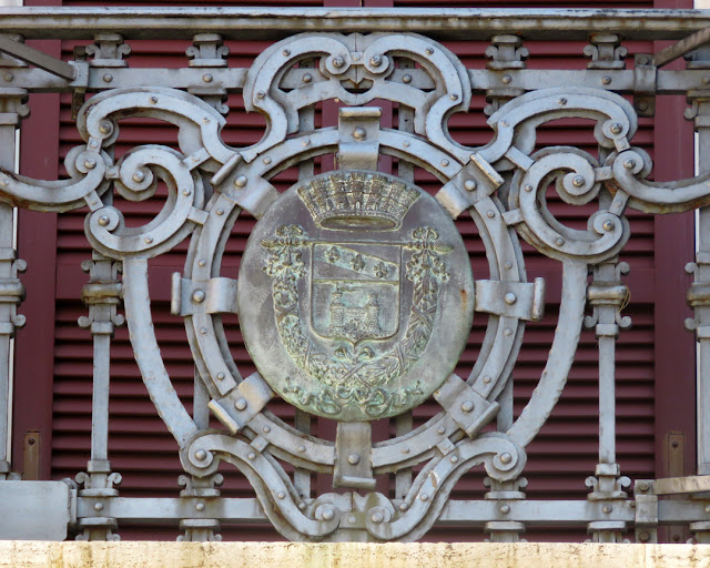 The coat of arms of the Province of Livorno, Palazzo Granducale (Grand Ducal Palace), Piazza del Municipio, Livorno