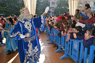 Recibimiento a los Reyes Magos en Barakaldo