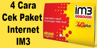 4 Cara Cek Sisa Kuota Paket Internet IM3 Ooredoo