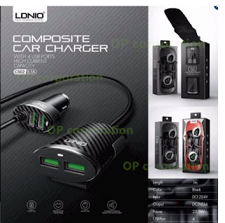 4 USB Car Charger 5.1A