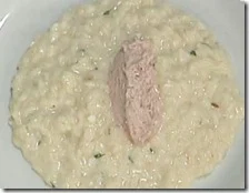Risotto alla parmigiana con mortadella di Prato