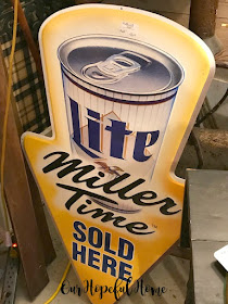 vintage Miller Lite neon bar sign