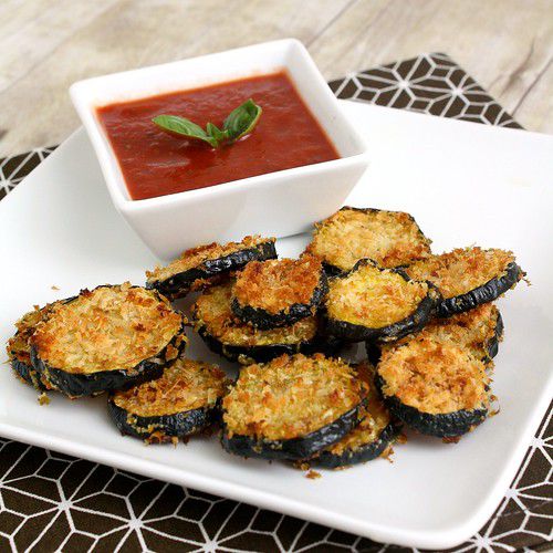 Zucchini Parmesan Crisps Recipe