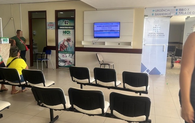 Hospital de Catolé do Rocha implanta painel eletrônico e agiliza atendimento de usuários
