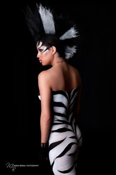 The Next Zebra In Animal Design For Body Painting Art