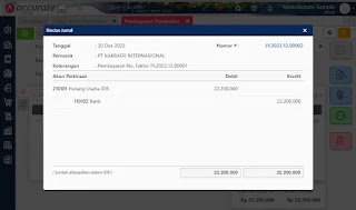 Cara Input Uang Muka Pembelian di Accurate Online