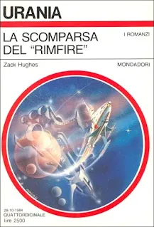 La copertina di La scomparsa del "Rimfire" - Urania 982