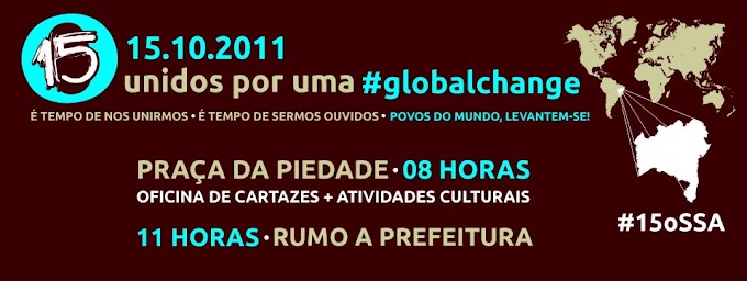 15 de outubro – Unidos por uma mudança global